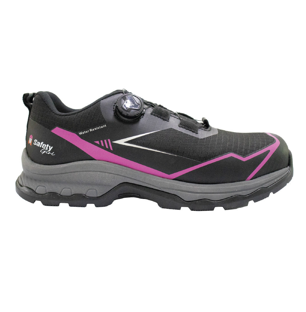 Tenis de Seguridad Para Dama Repelente al Agua Storm Safety Girl