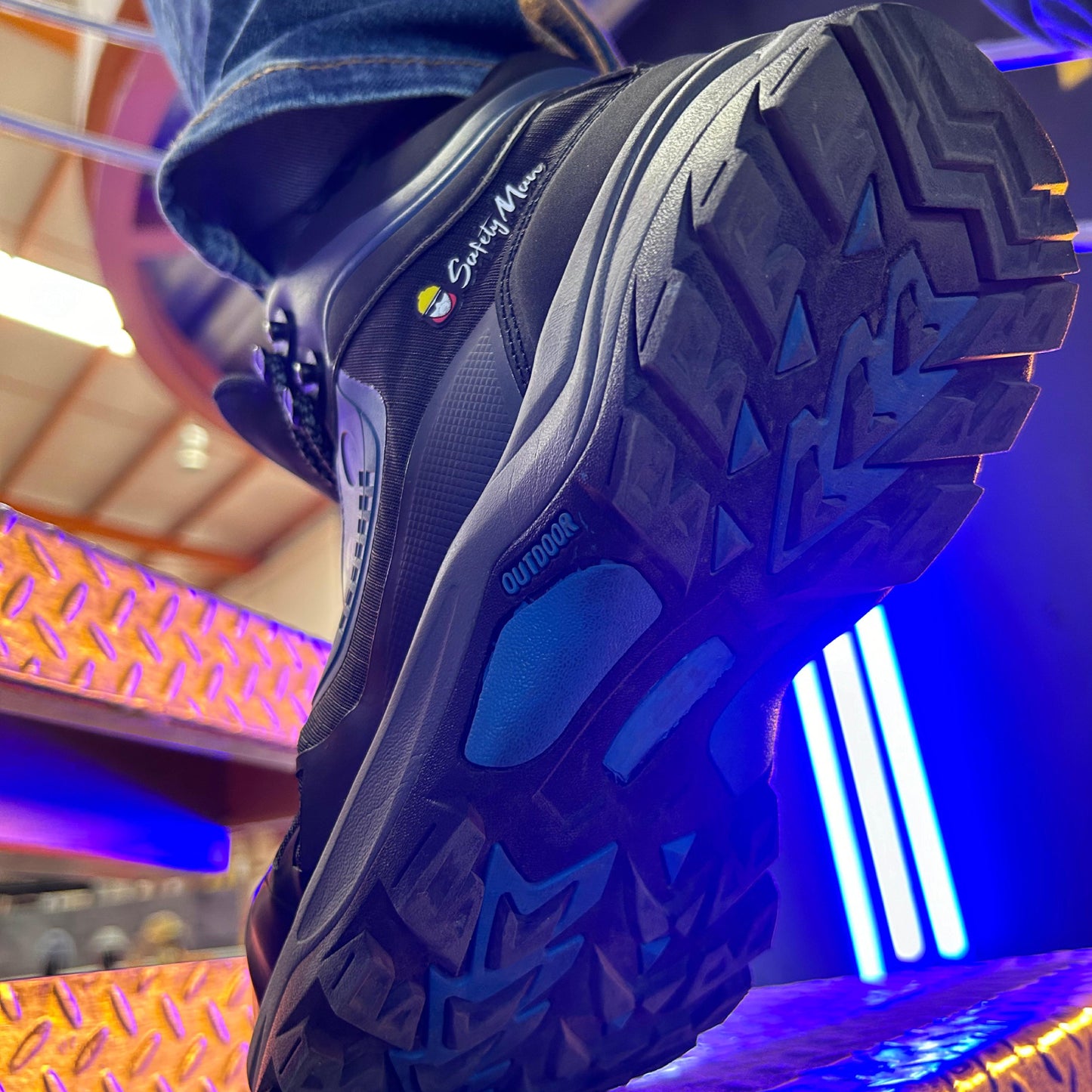 Bota De Seguridad Safetyman Trincada Anti Desagarre