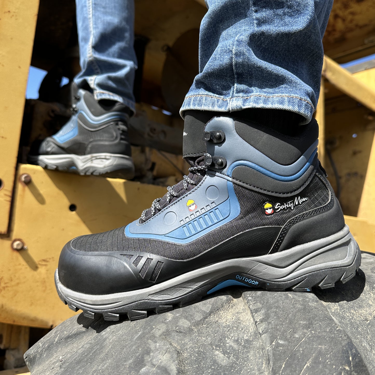 Bota De Seguridad Safetyman Trincada Anti Desagarre