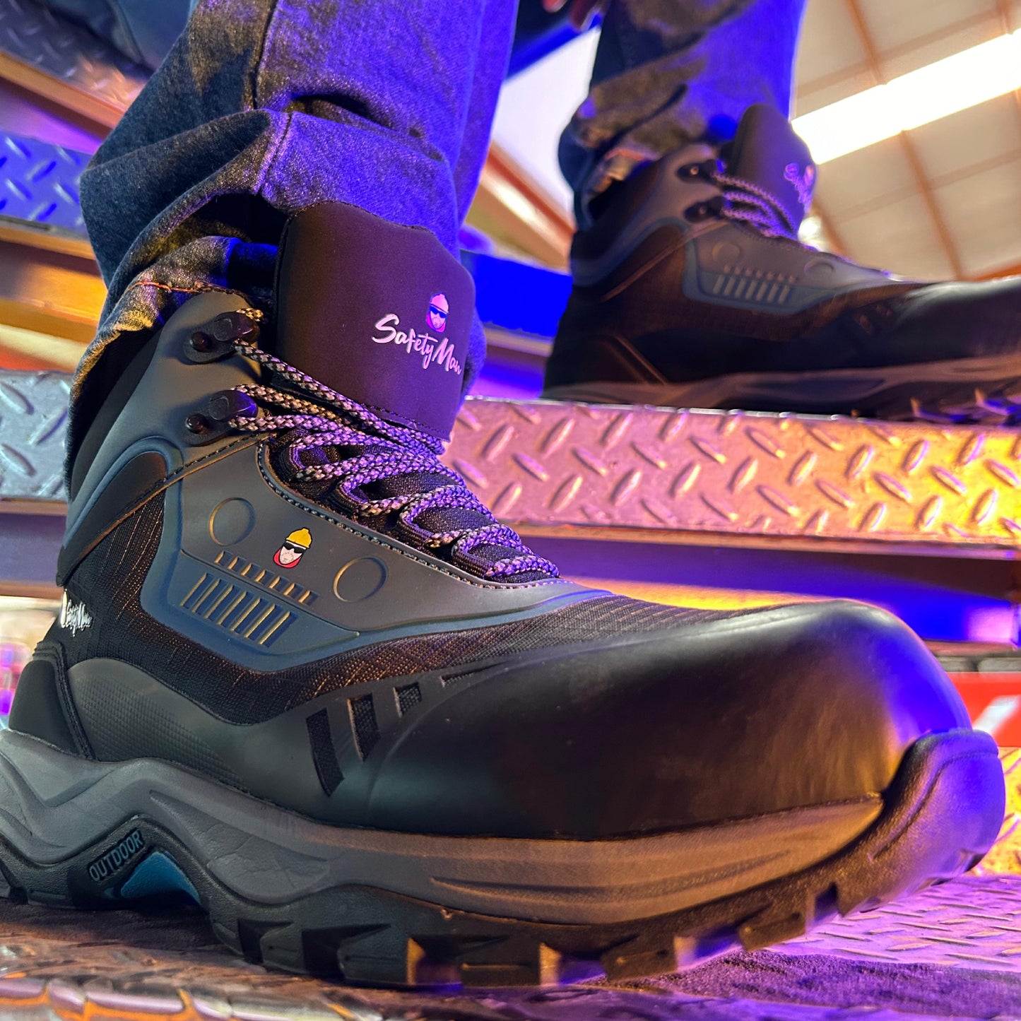 Bota De Seguridad Safetyman Trincada Anti Desagarre