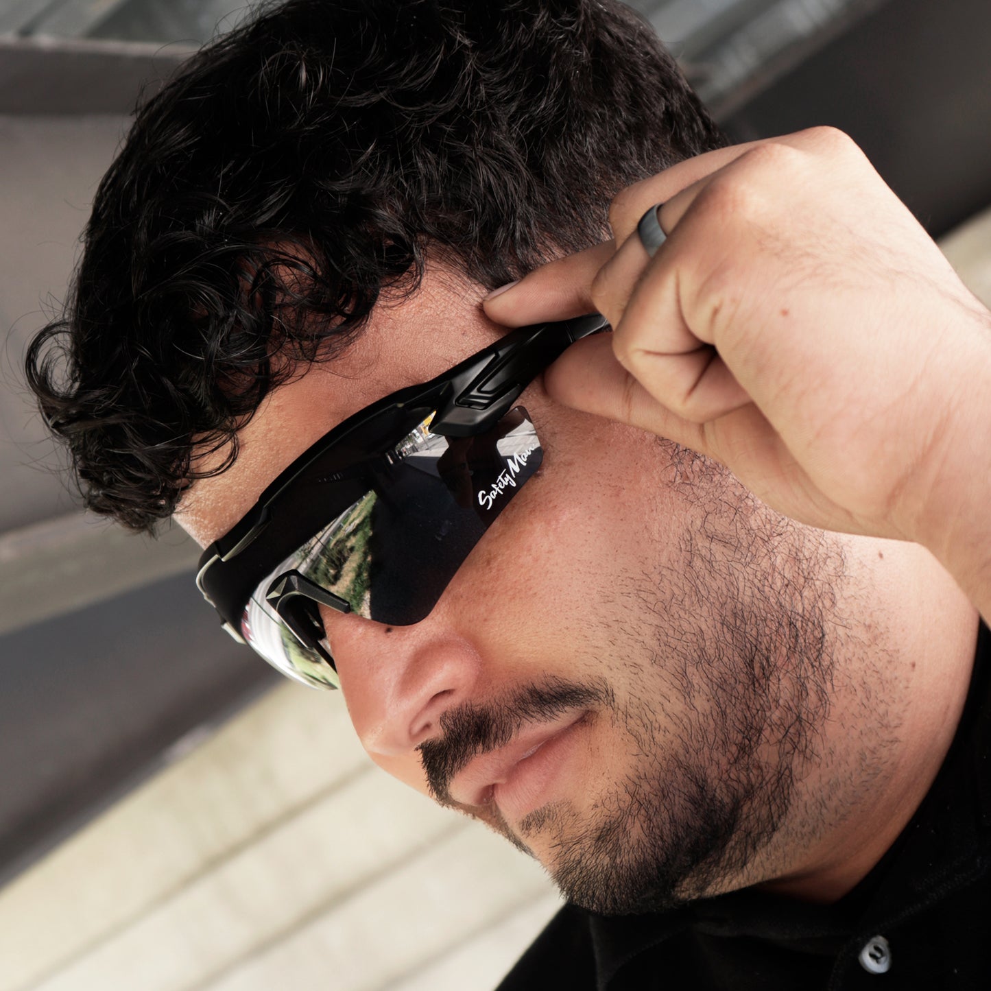 Lentes De Seguridad Anti Rayaduras TACTIC Safety Man