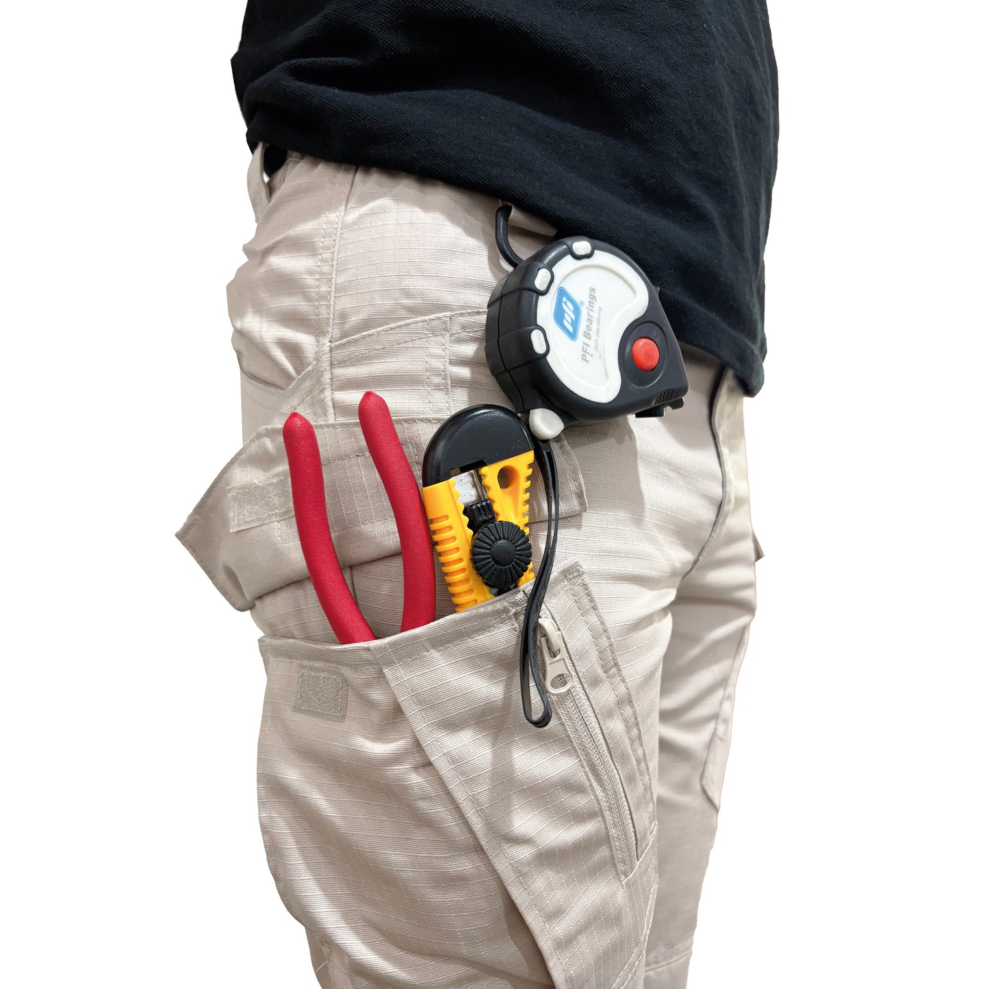 Pantalón De Seguridad Táctico Beige Safety Man Tactic