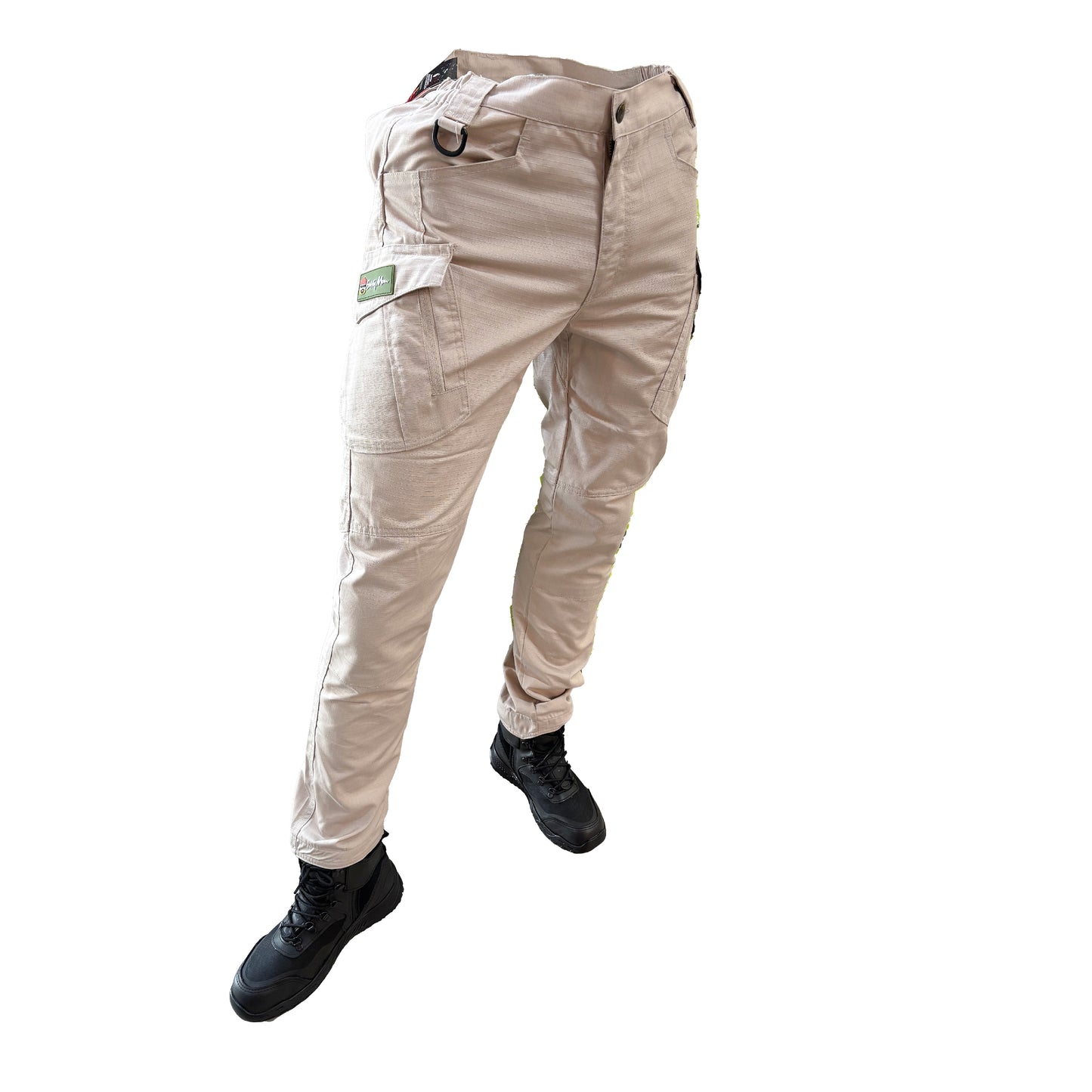Pantalón De Seguridad Táctico Beige Safety Man Tactic