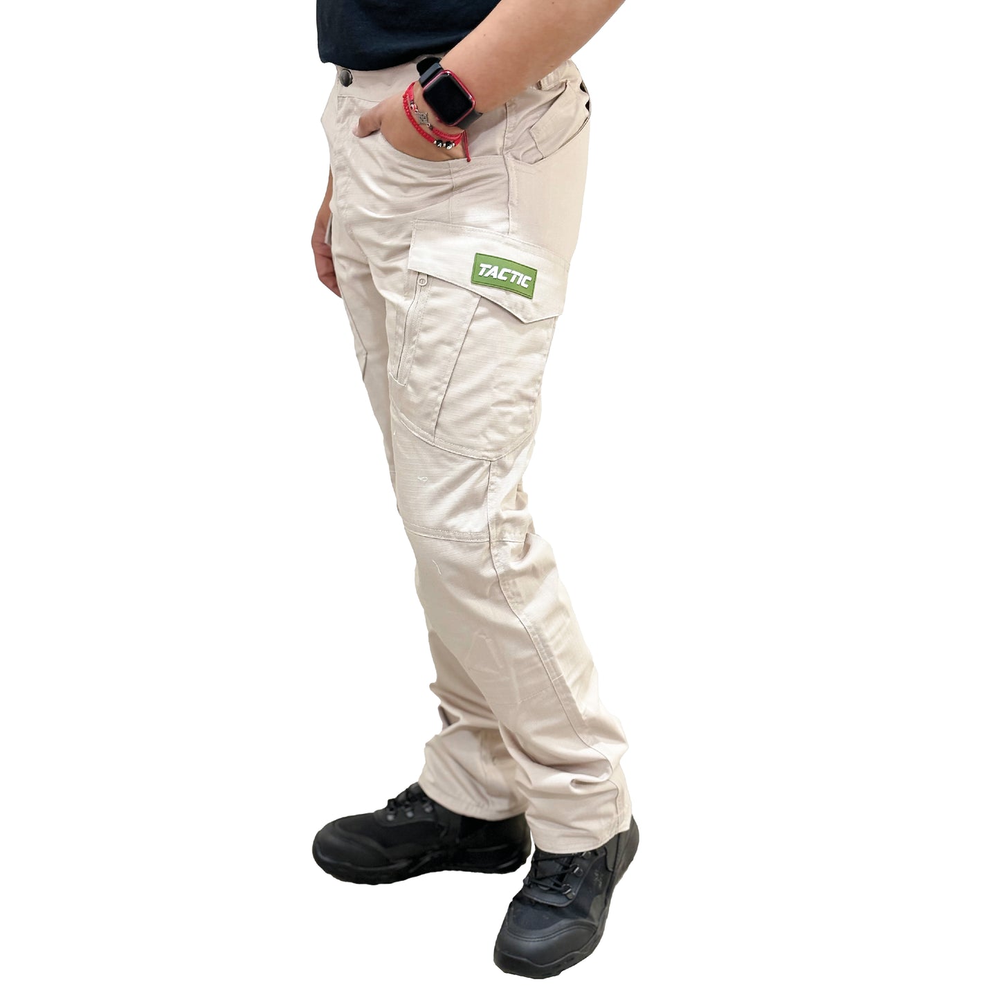 Pantalón De Seguridad Táctico Beige Safety Man Tactic