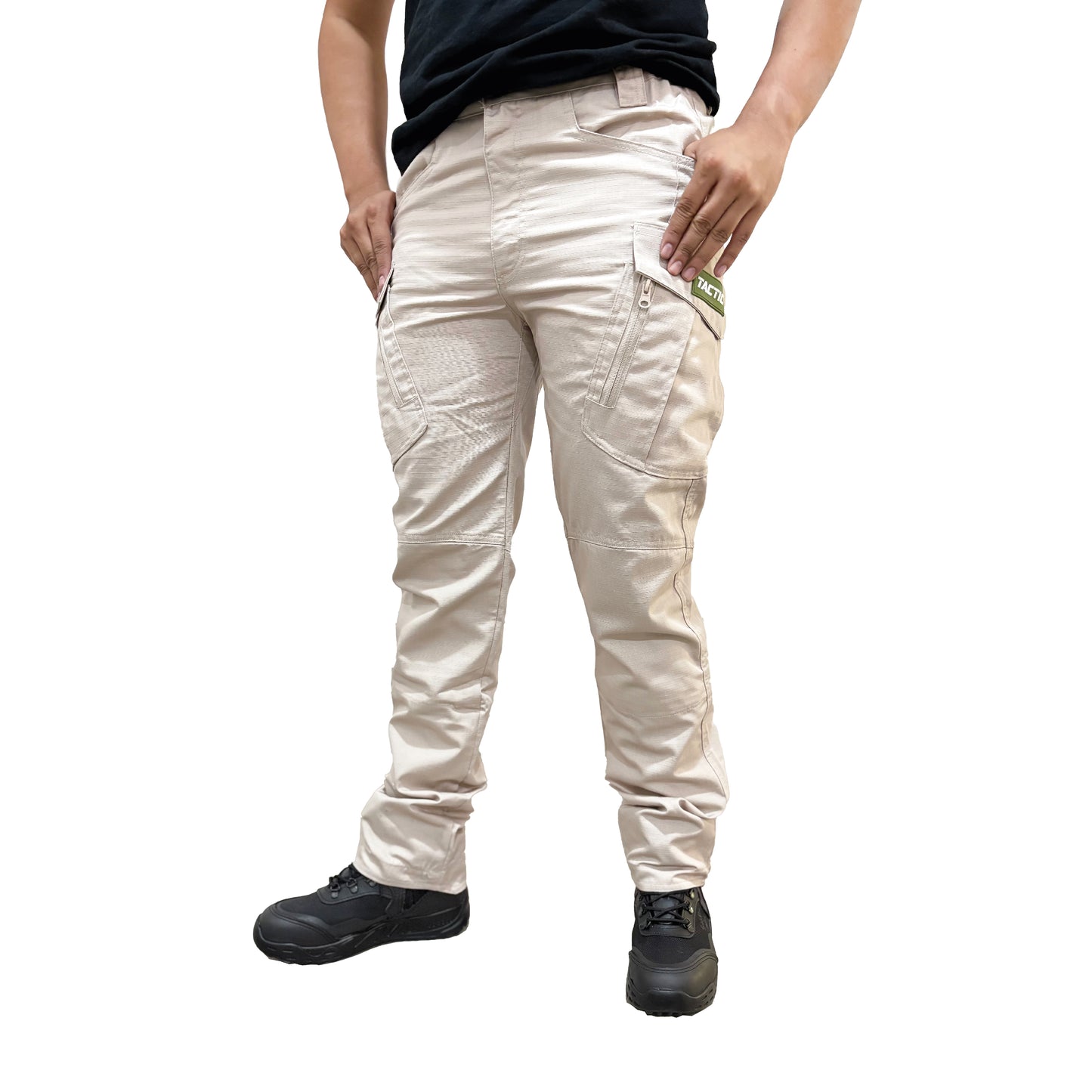 Pantalón De Seguridad Táctico Beige Safety Man Tactic