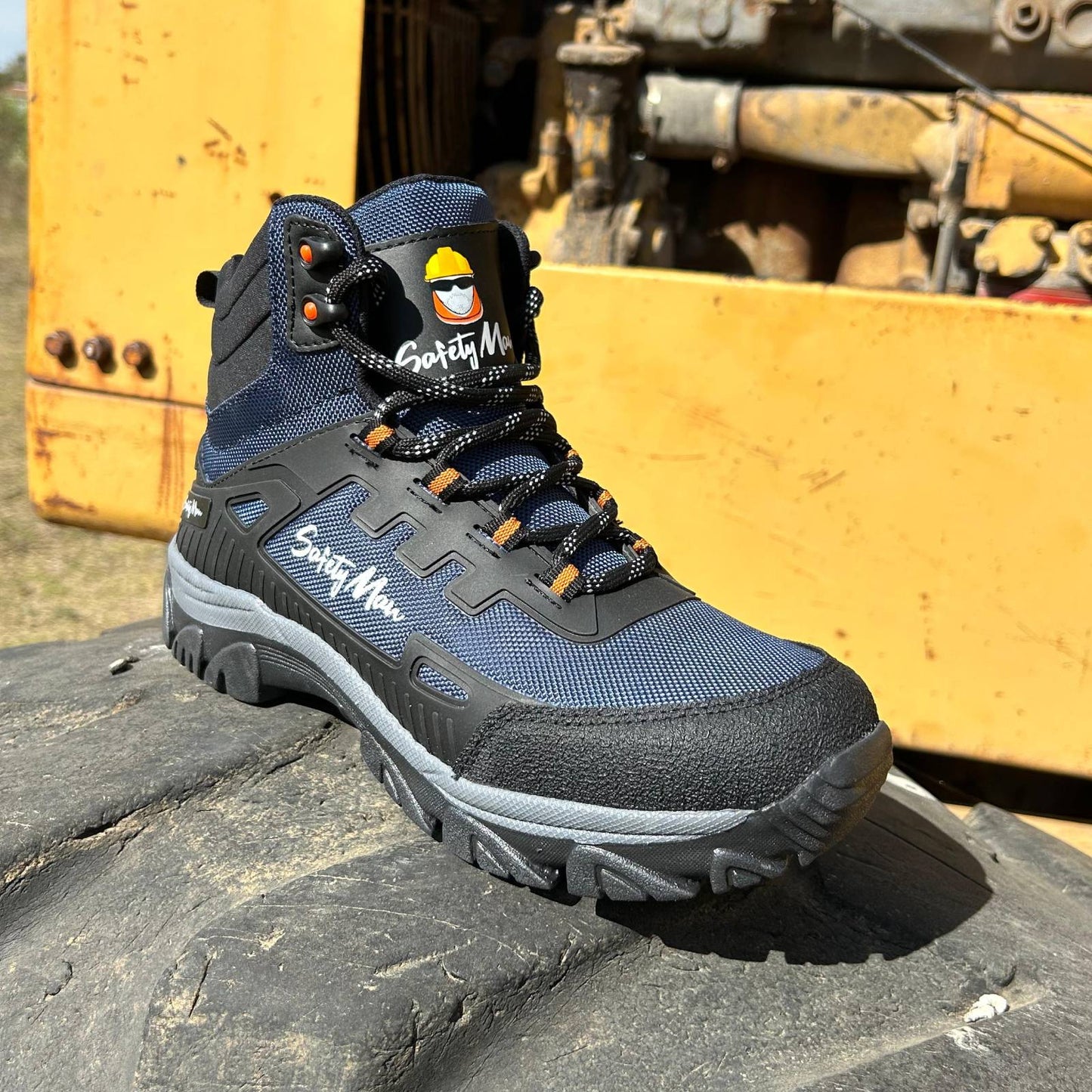 Bota de seguridad SAFETYMAN Trepator color azul