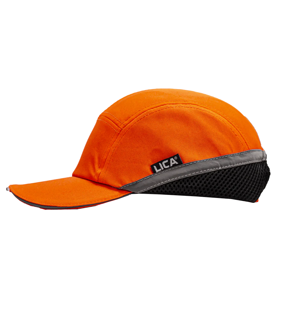 Gorra de Seguridad Luz Led Con Reflejante