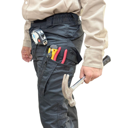 Pantalón De Seguridad Táctico Negro Safety Man Tactic