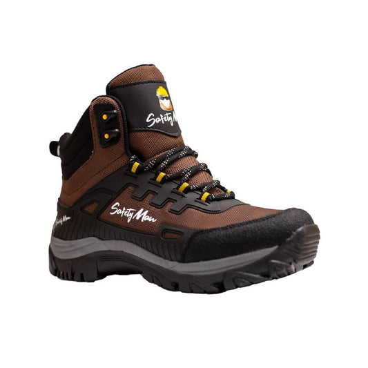 Bota de seguridad SAFETYMAN Trepator color café